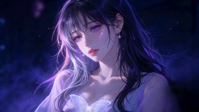 暗夜紫少女