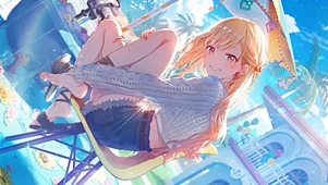 可爱女孩