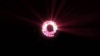 4K 高清 飘落的五颜六色花瓣