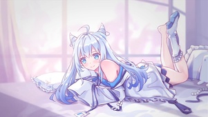 房间里的少女