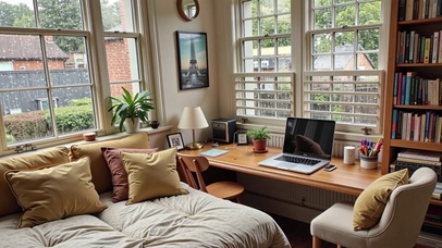 【雨景】乡下小屋