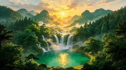 幽冥峡谷 护眼