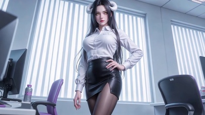 制服黑丝美女