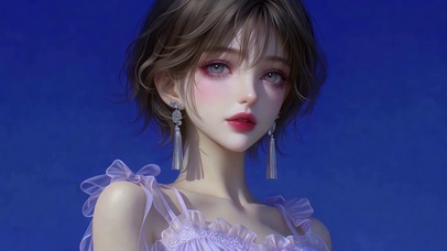 纯欲蓝调少女