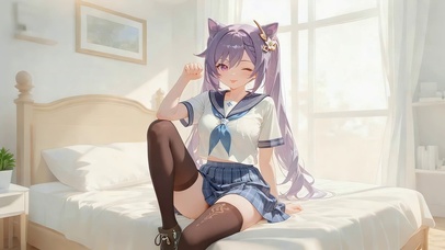 可爱清纯女孩