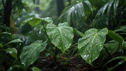 清新热带雨林