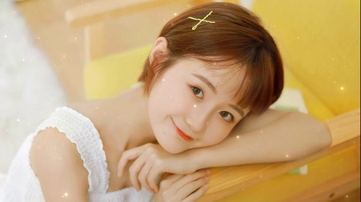 可爱清新氧气美女