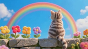 可爱的猫咪花花