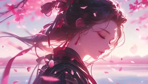 桃花深情处