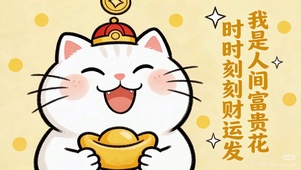 人间富贵花可爱喵