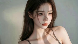 清纯可爱女孩