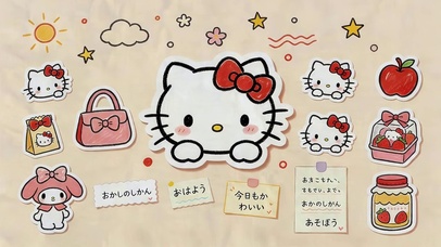 可爱Kitty猫桌面