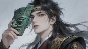 面具下的古风男