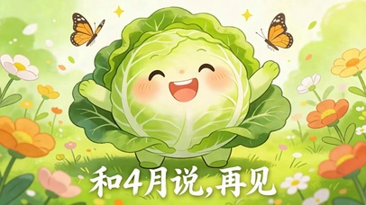 和4月说再见