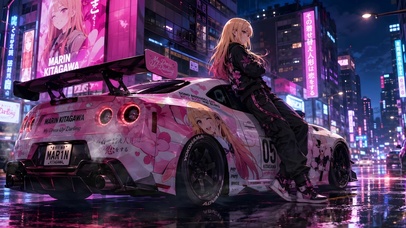 汽车女孩