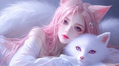 纯欲狐耳美少女