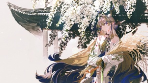 檐花穗影 黍