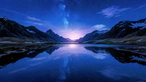 山水星夜