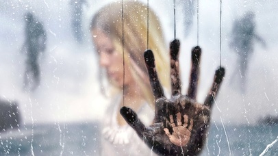 雨屏美女