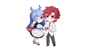 瑞幸&茅台Q版-画师：药璃