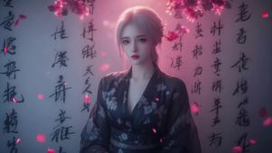 清纯日系美女