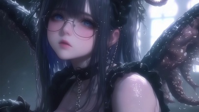 蓝色系翅膀色孽