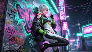 梵妮：涂鸦街角