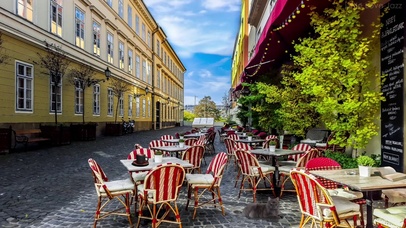 早晨咖啡厅氛围