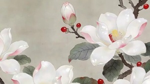 护眼花朵带鱼屏