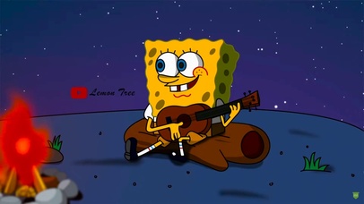 海绵宝宝弹吉他