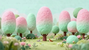 治愈小温馨树林