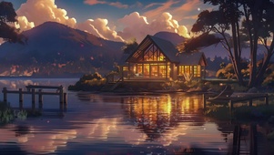 水岸度假小屋