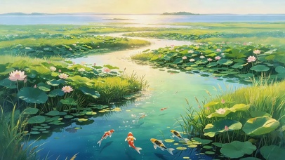 荷塘河流（重做）
