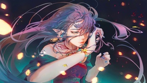 唯美失恋女孩