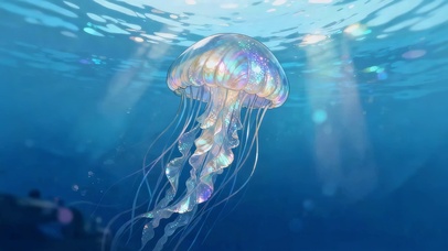 水下水母