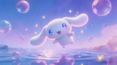 星光泡泡水面