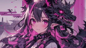 恶龙少女