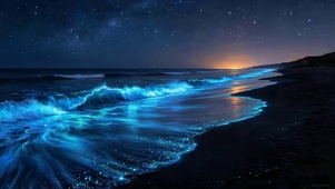星落蓝海