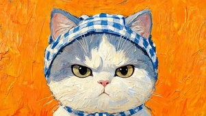 大头猫咪