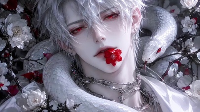 白蛇美男
