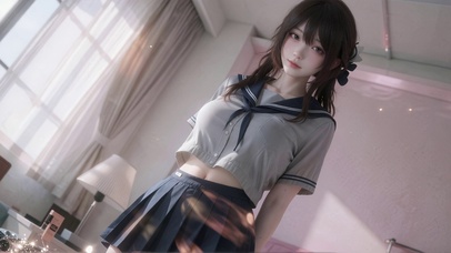 可爱女孩