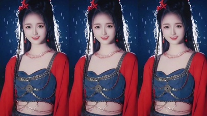 绝色古风小仙女怦然心动美艳动人