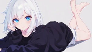 白发女孩
