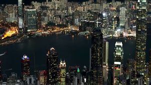 香港夜景灯光秀