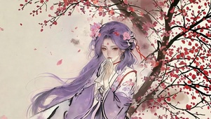 王昭君水墨