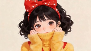 可爱女孩