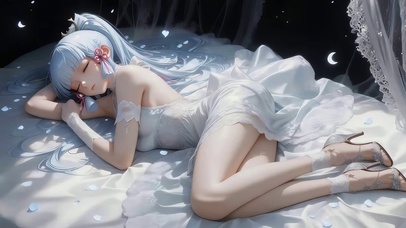 可爱治愈长腿女孩