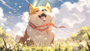 可爱柯基