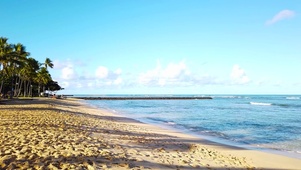 阳光海滩海浪