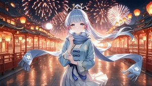 神里绫华丨上元烟火丨